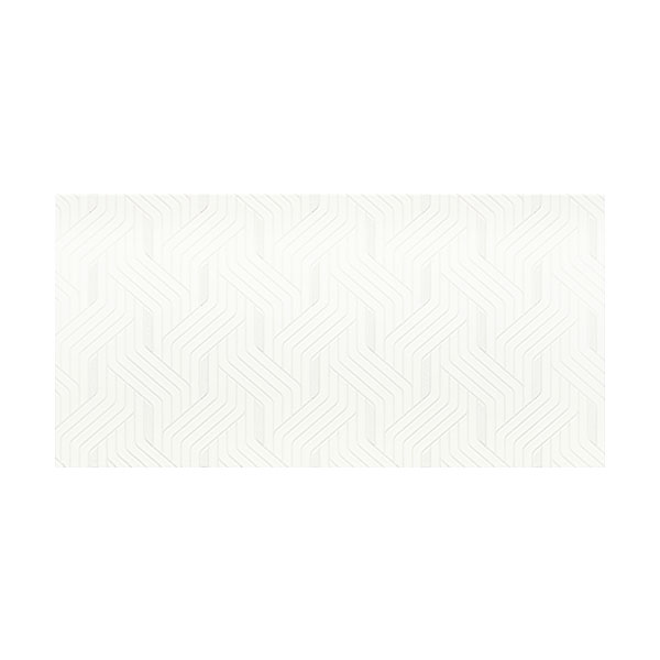 Paradyz Synergy Bianco Inserto 30x60 cm csempe