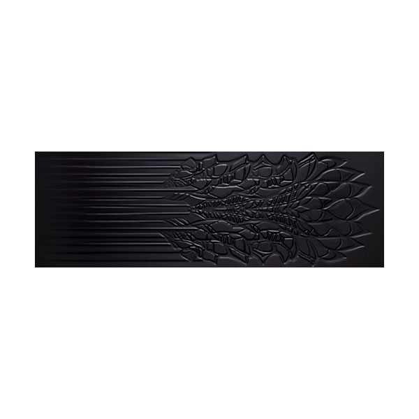 Paradyz Cold Crown Black Struktura 40x120 cm csempe