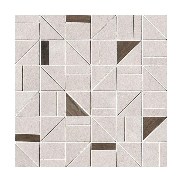 FAP fOSM Nux White Gres Outline Mosaico 30x30 cm mozaik